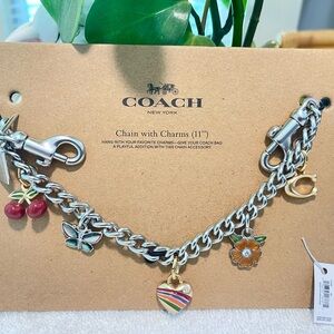 Coach Chain with Charm
